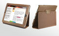 iPad Case Genuine leather No lines Hand-built - Brown