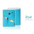 iPad 2 / The New iPad Case Sleeve Leisure package Carrying Case - Blue