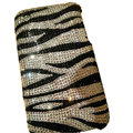 Zebra iphone 4G case S-warovski Crystal bling cover