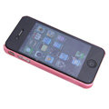 Brand new Ultra-thin scrub case for iphone 4 - pink