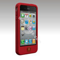 Brand New Smarties silicone case for iphone 4 - red