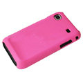 Ultra-thin scrub color covers for Samsung i9000 - rose
