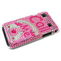 Bling crystal for Samsung i9000 case - pink EB012