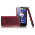 Ultra thin color covers for Samsung i9003 - red