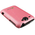 Ultra-thin color covers for HTC G8 - pink