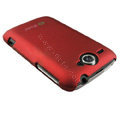 Ultra-thin color covers for HTC G8 - red