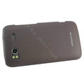 NILLKIN Ultra-thin Scrub cover for HTC Sensation G14 - brown