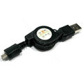 USB retractable cable for Sony Ericsson ARC LT15i X12 Neo MT15i