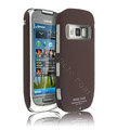IMAK Ultra-thin color cover case for Nokia C7 - Brown