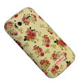 Rose Flower Color Painting Protective Case for HTC G14