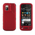Mesh case cover for Nokia N97 mini - red