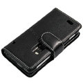 AIKE Leather Case For Nokia E7 - black