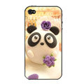 Panda lover hard back cover case for iphone 4G - MM
