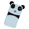 with ears Panda hard back cover for iphone 4G - GG