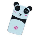 with ears Panda hard back cover for iphone 4G - MM