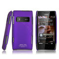 IMAK ultra-thin matte color cover for Nokia X7 - purple