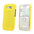 Mesh case cover for Nokia E71 - yellow