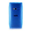 NILLKIN Super Matte Silicone case for Nokia X7 - blue
