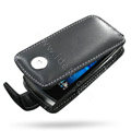 Springhk holster leather case for Sony Ericsson Vivaz U8i - black