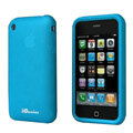 iGenius Silicone Cases Covers for iPhone 3G/3GS - blue
