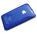 Ultrathin hard back cases covers for iPhone 3G/3GS - Deep Blue
