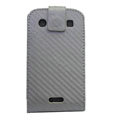 Holster leather case for Blackberry Bold Touch 9900 - gray