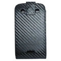 Holster leather case for Blackberry Bold Touch 9930 - black