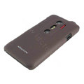 NILLKIN matte Skin cases covers for HTC EVO 3D - Brown