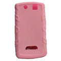 TPU silicone cases covers for BlackBerry 9530 - pink