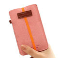 Holster leather case for Blackberry Storm 9530 - Pink