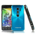 i-smartsim metal hard case for HTC EVO 3D - Blue