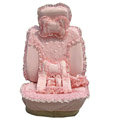 Bud silk Lace Car Seat Covers sets - Pink EB002