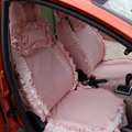 Bud silk car seat covers Cotton seat covers - Pink EB002