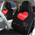 Human Touch Car Seat Covers Custom seat covers - Black