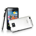 IMAK Slim Metal Silicone Cases Covers for Samsung i9100 GALAXY SII S2 - Silver