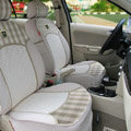 Ice silk Car Seat Covers Custom seat covers - Apricot