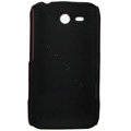 ECBOZ Slim Scrub Silicone hard cases Covers for HTC freeStyle F5151 F8181 - Black