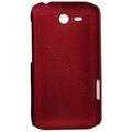ECBOZ Slim Scrub Silicone hard cases Covers for HTC freeStyle F5151 F8181 - Red