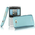 IMAK Slim Scrub Silicone hard cases Covers for HTC Chacha A810e G16 - Blue