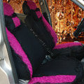 Car Seat Covers Bud silk Lace - Rose