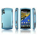 IMAK Slim Scrub Silicone hard cases Covers for Sony Ericsson Xperia Play Z1i R800i - Blue