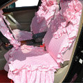 Universal Car Seat Covers Cotton seat covers - Pink EB002