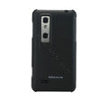 NILLKIN Matte Skin Silicone Cases Covers for LG Optimus 3D P920 - Black(+Screen Protector)