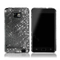 Dreamplus Bling Crystals Cases Covers For Samsung i9100 GALAXY SII S2 - Black