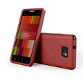 SGP Scrub Silicone Cases Covers For Samsung i9100 GALAXY SII S2 - Red