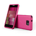 SGP Scrub Silicone Cases Covers For Samsung i9100 GALAXY SII S2 - Rose