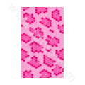 Leopard bling crystal cases covers for your mobile phone model - Pink