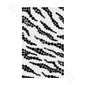 Zebra bling crystal cases covers for your mobile phone model - Black