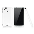 Nillkin Bright side skin cases covers for Sony Ericsson Xperia Arc LT15I X12 - White