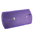 Nillkin matte scrub skin cases covers for Sony Ericsson MT15i XPERIA Neo Halon - Purple